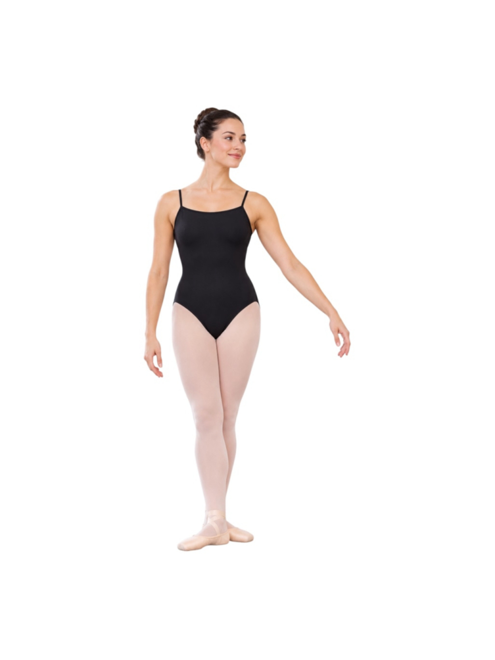 Bloch Nejor Black Camisole Ballet Leotard Size L NWT